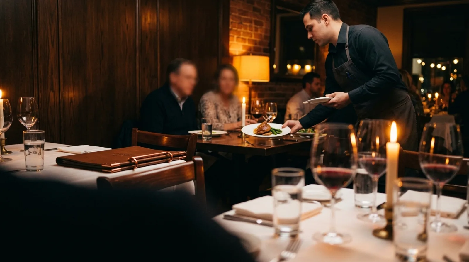 Al ristorante — Ordina, chiedi gli ingredienti, paga il conto.